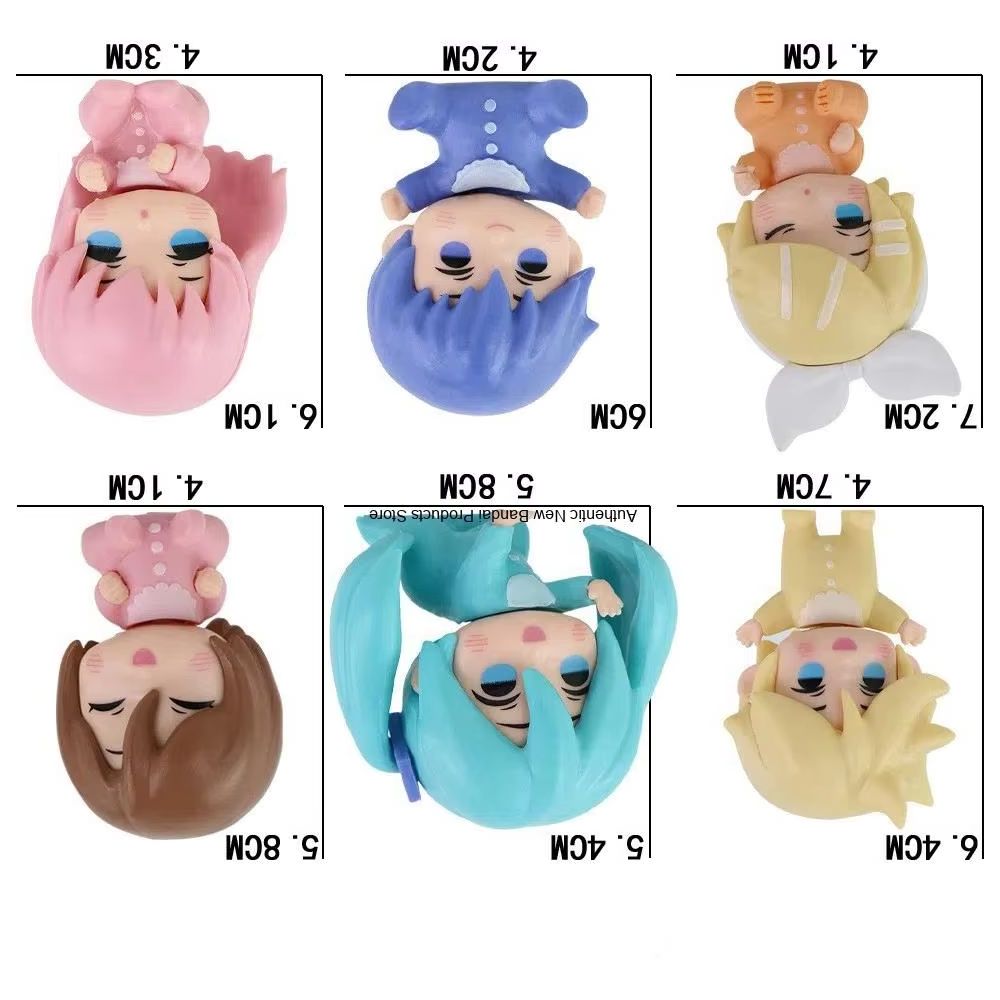 6pcs/set Anime Hatsune Miku q- - Baby Q Products 评论和价格