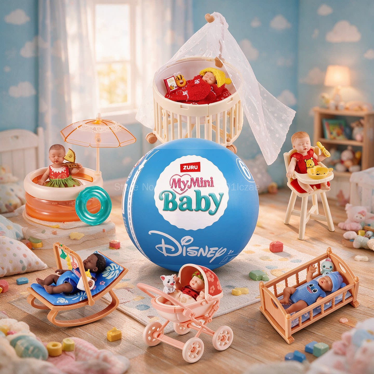 ZURU Disney My Mini Baby Blind - Baby Products Toys 评论和价格
